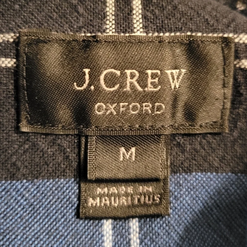 J. Crew Men's Oxford Slim Dress Shirt - Size (M) - Excellent Condition